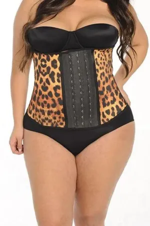 Plus Size Leopard Print Waist Trainer #2024