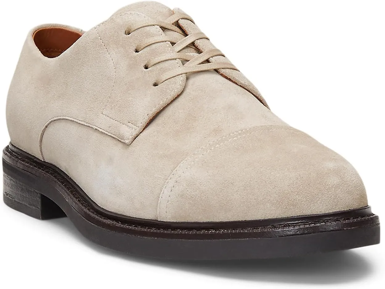 POLO RALPH LAUREN Men's Captoe Asher Suede Cap-Toe Shoe