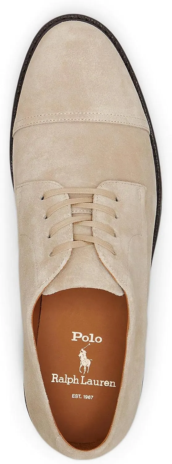 POLO RALPH LAUREN Men's Captoe Asher Suede Cap-Toe Shoe