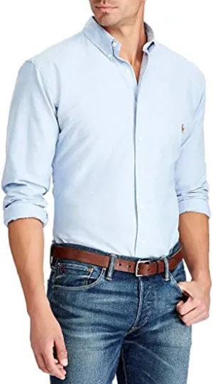 Polo Ralph Lauren Men's Classic Long Sleeve Oxford Shirt