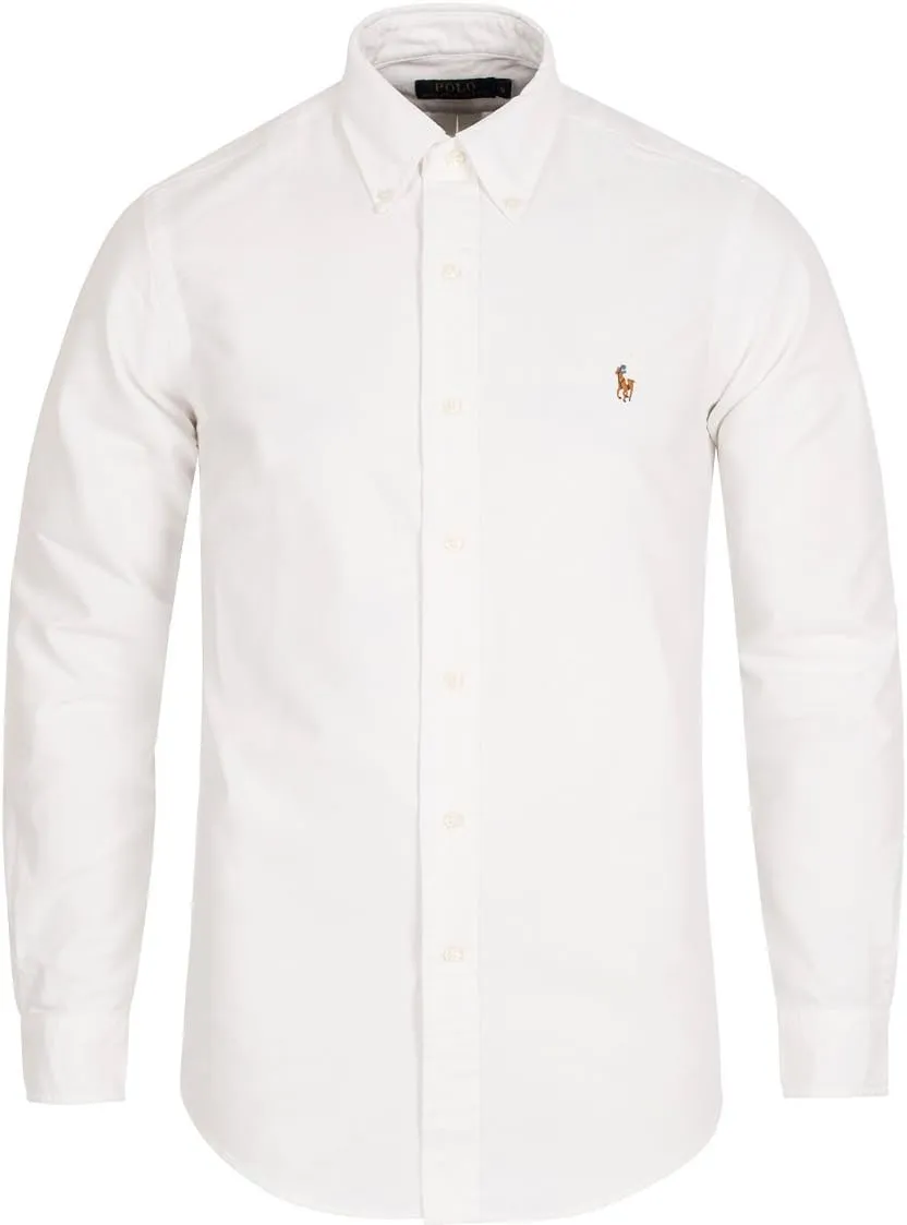 POLO RALPH LAUREN Men's Classic Oxford Long Sleeve Sport Shirt