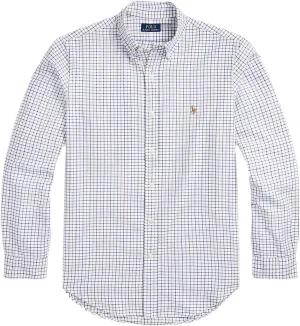POLO RALPH LAUREN Men's Classic Oxford Long Sleeve Sport Shirt