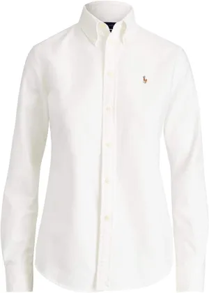 POLO RALPH LAUREN Women's Oxford Classic Fit Button Down Shirt