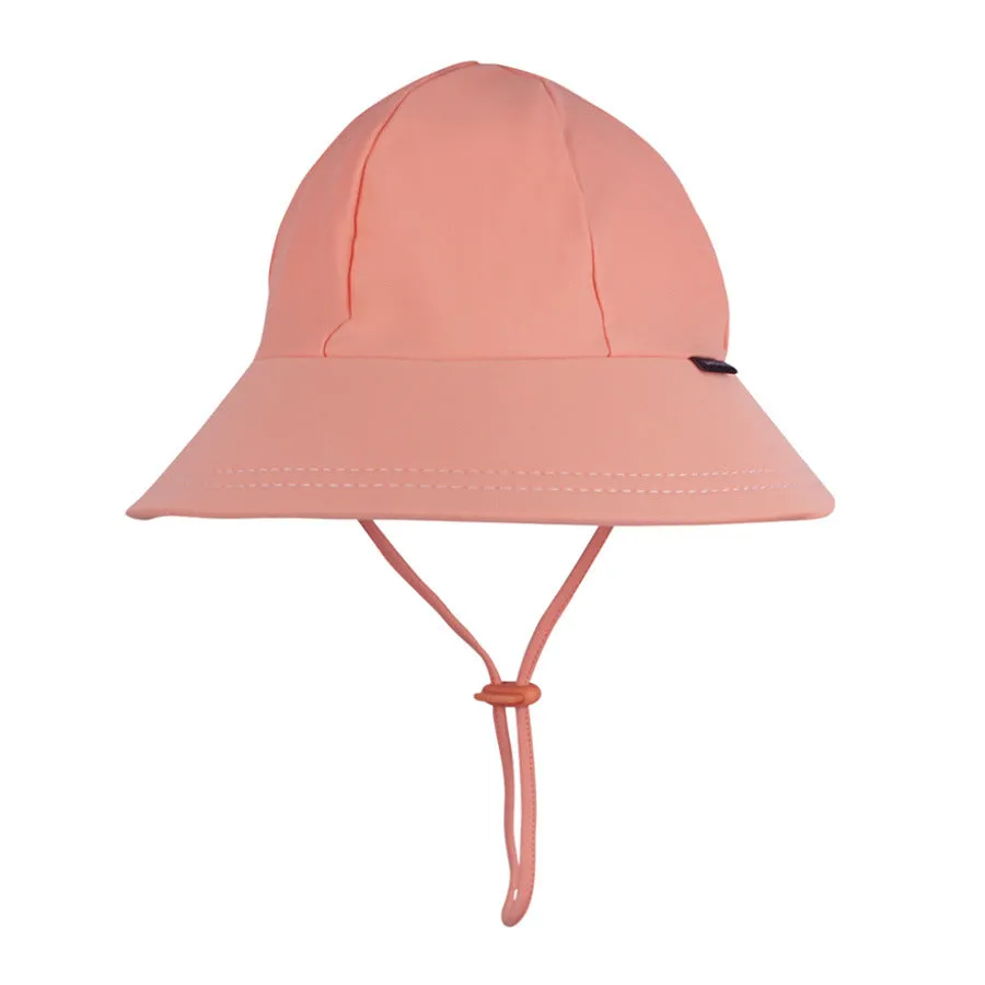 Ponytail Beach Bucket Hat - Peach