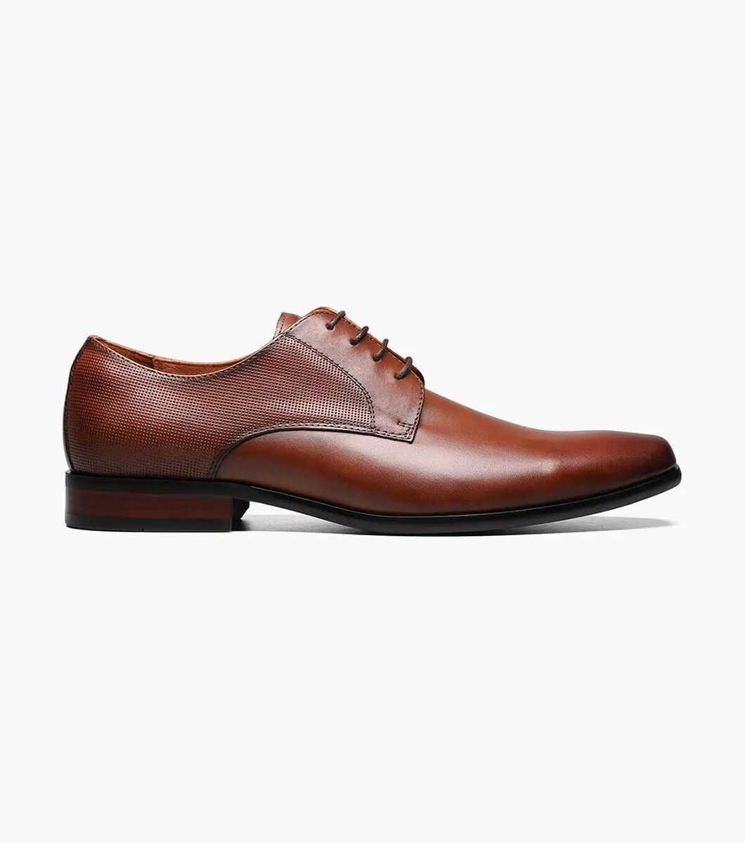 Postino Plain Toe Oxford-Cognac | Florsheim