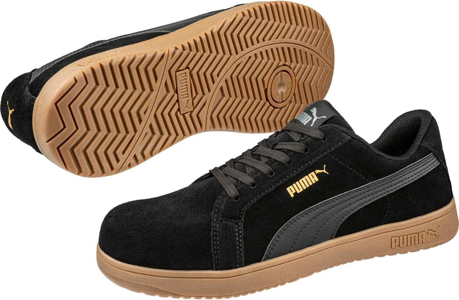 PUMA Men's Iconic Suede Low Eh Oxford