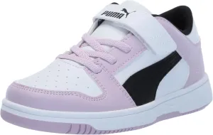 PUMA Unisex-Child Rebound Layup Hook and Loop Sneaker