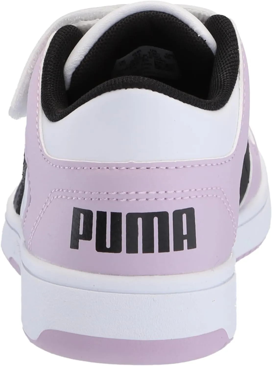 PUMA Unisex-Child Rebound Layup Hook and Loop Sneaker