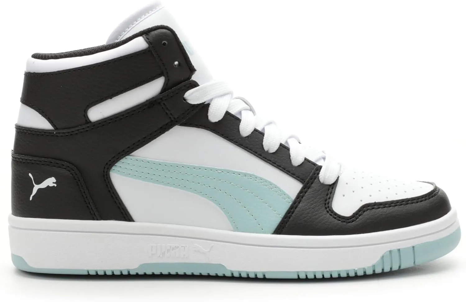 PUMA Unisex-Child Rebound Layup Mid Sneaker