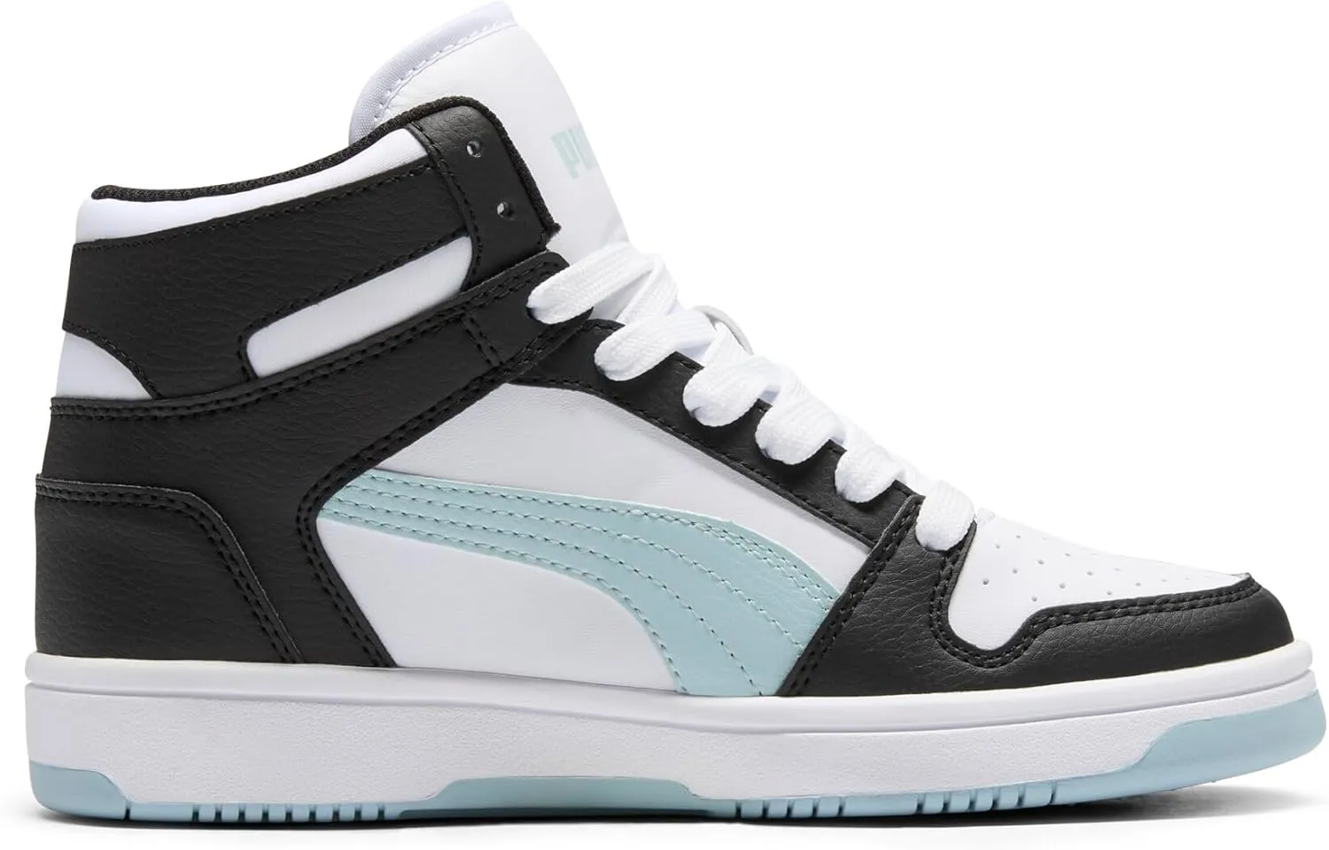 PUMA Unisex-Child Rebound Layup Mid Sneaker