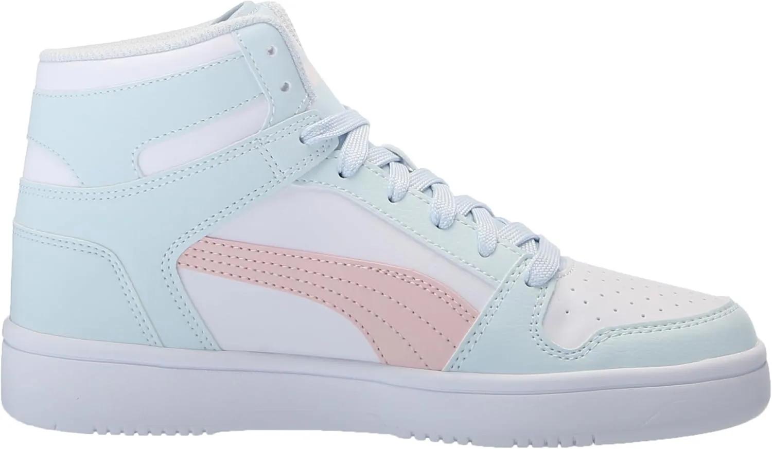 PUMA Unisex-Child Rebound Layup Synthetic Leather Hook and Loop Sneaker