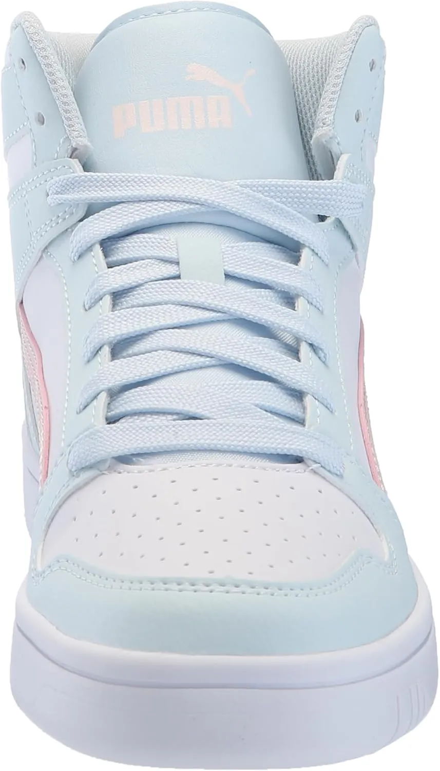 PUMA Unisex-Child Rebound Layup Synthetic Leather Hook and Loop Sneaker