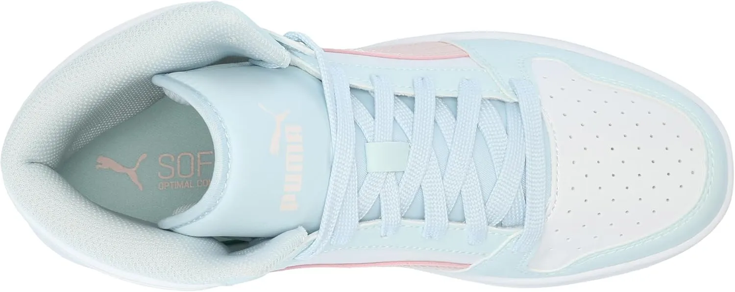 PUMA Unisex-Child Rebound Layup Synthetic Leather Hook and Loop Sneaker