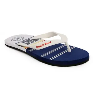 Quick Surf Men's Flip Flop Slippers 2334 - White & Blue
