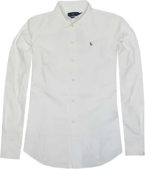 Ralph Lauren Women's Oxford Classic Fit Button Down Shirt