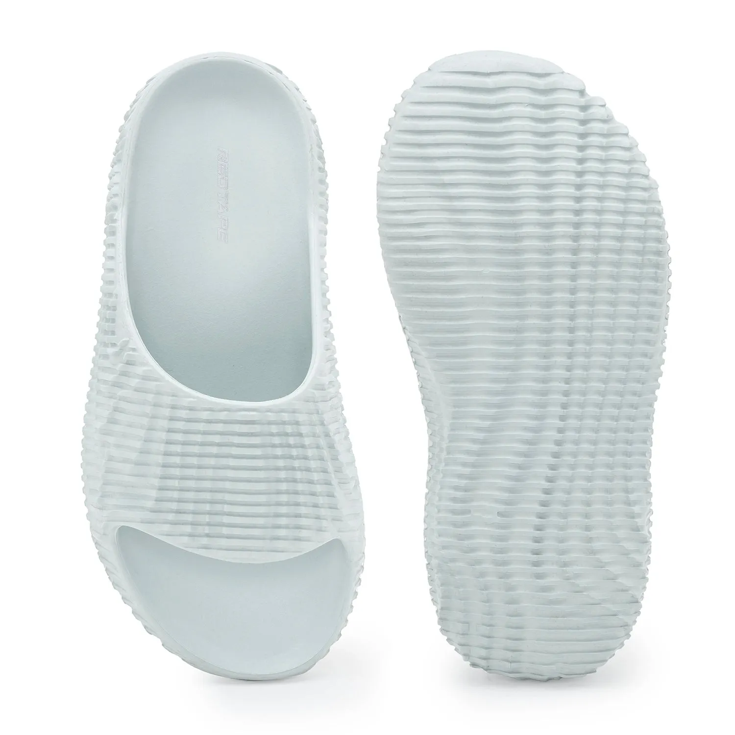Red Tape Casual Sliders for Women | Refined Round-Toe Shape with a Relaxing Slip-On Support