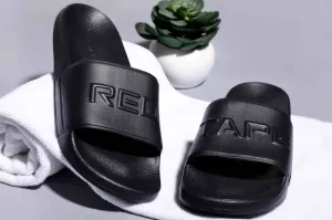 Red Tape Sliders for Men |  Refined Round-Toe Shape with a Relaxing Slip-On Support