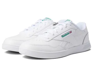 Reebok Mens Faux Leather Trainer Running & Training Shoes 11 X-Wide Women/9.5 X-Wide Men White/Glen Green