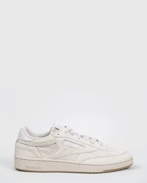 Reebok Stone/White Sand C Fully-featured (BS7891) Club Flexible 85 Suede -