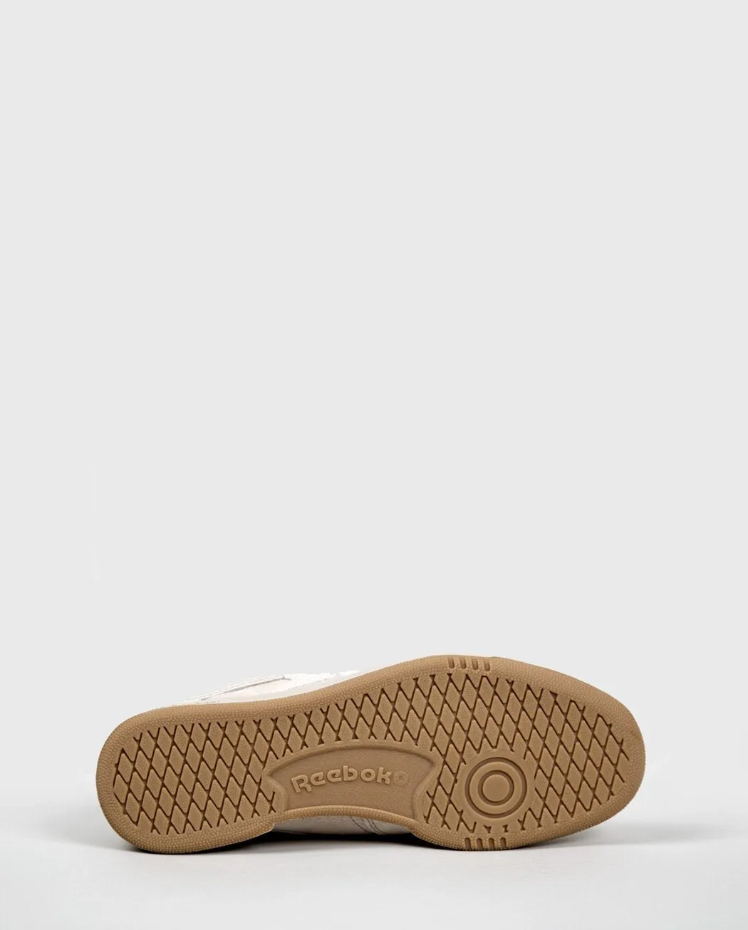 Reebok Stone/White Sand C Fully-featured (BS7891) Club Flexible 85 Suede -