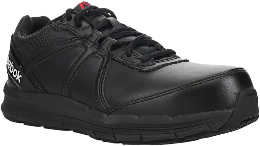 Reebok Work Men's RB3501 Guide Work Shoe Steel Toe Black Safety