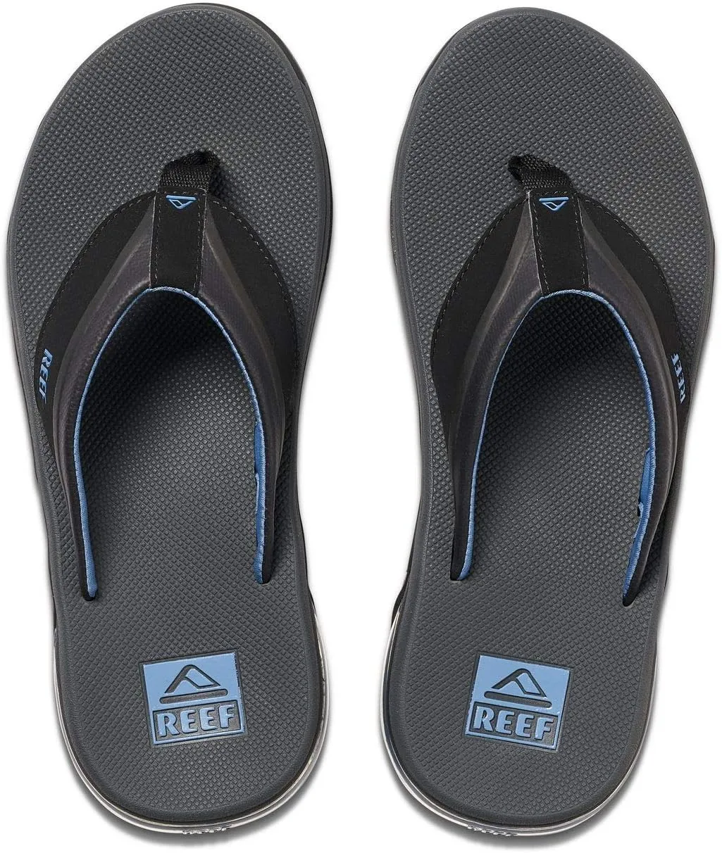 REEF Anchor Men's Beach Flip Flop, Water Friendly, Cushioning Heel Airbag