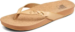 REEF Cushion Court Twist Women's Flip Flop, Molded Cushion Footbed, Arch Support