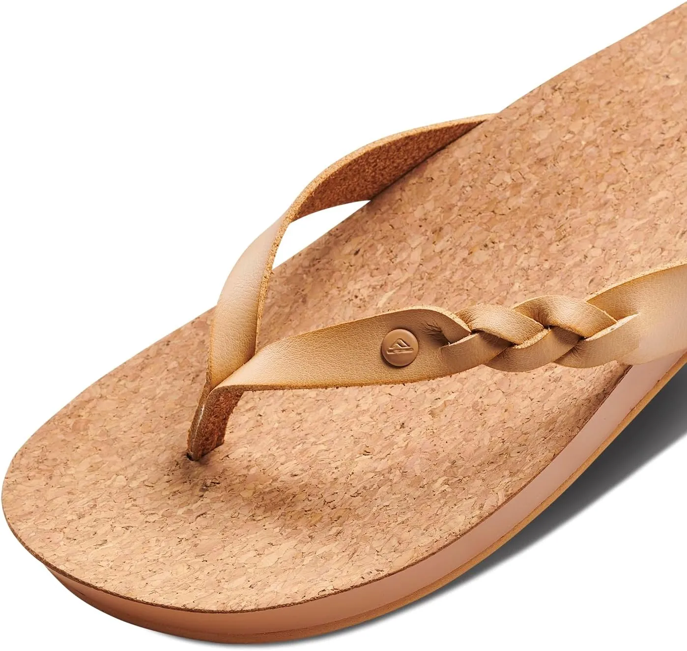 REEF Cushion Court Twist Women's Flip Flop, Molded Cushion Footbed, Arch Support