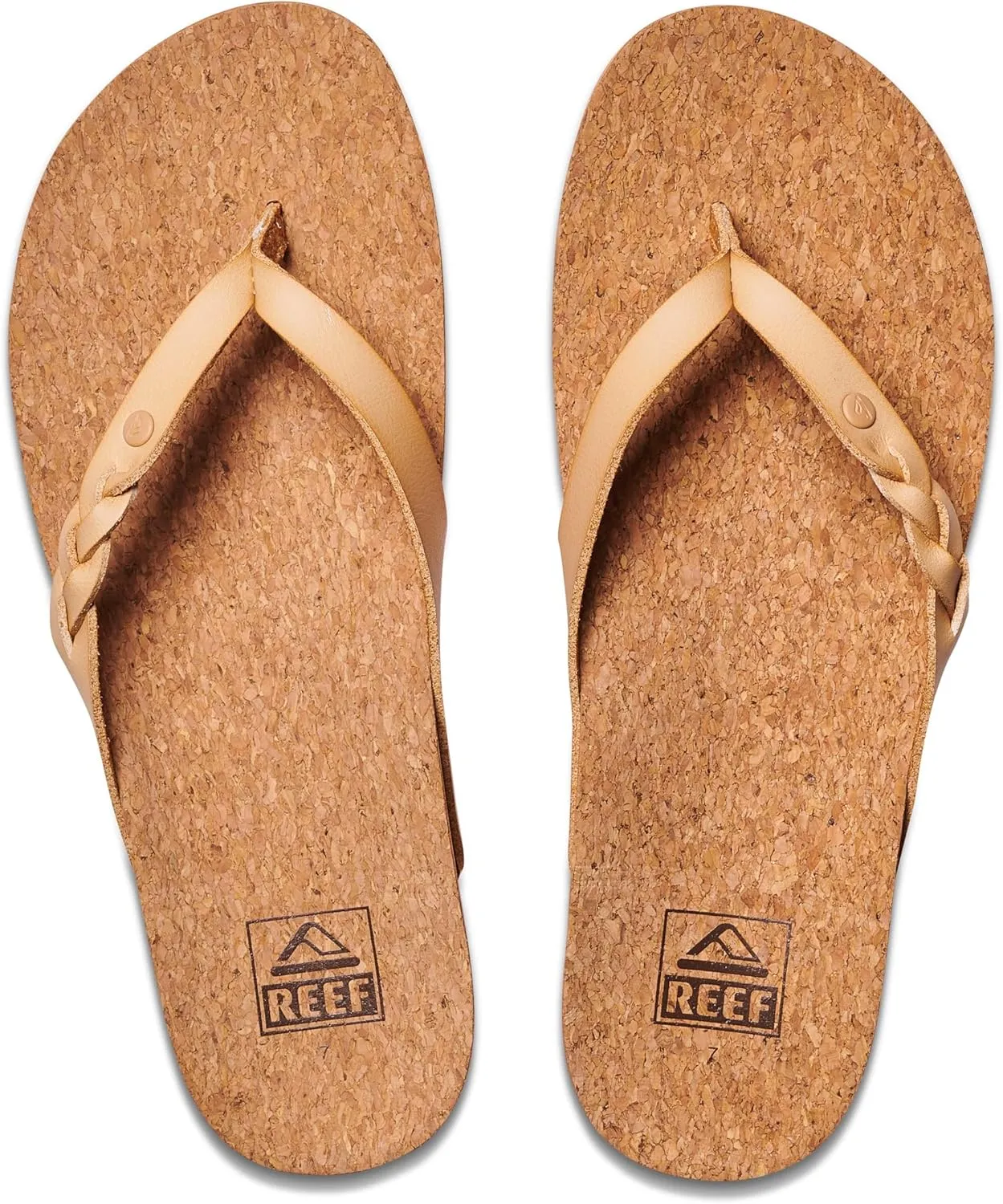 REEF Cushion Court Twist Women's Flip Flop, Molded Cushion Footbed, Arch Support