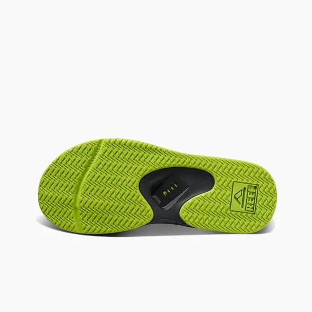 Reef Men's Fanning Bottle Opener SWELL CHECKERS Flip Flop Sandal