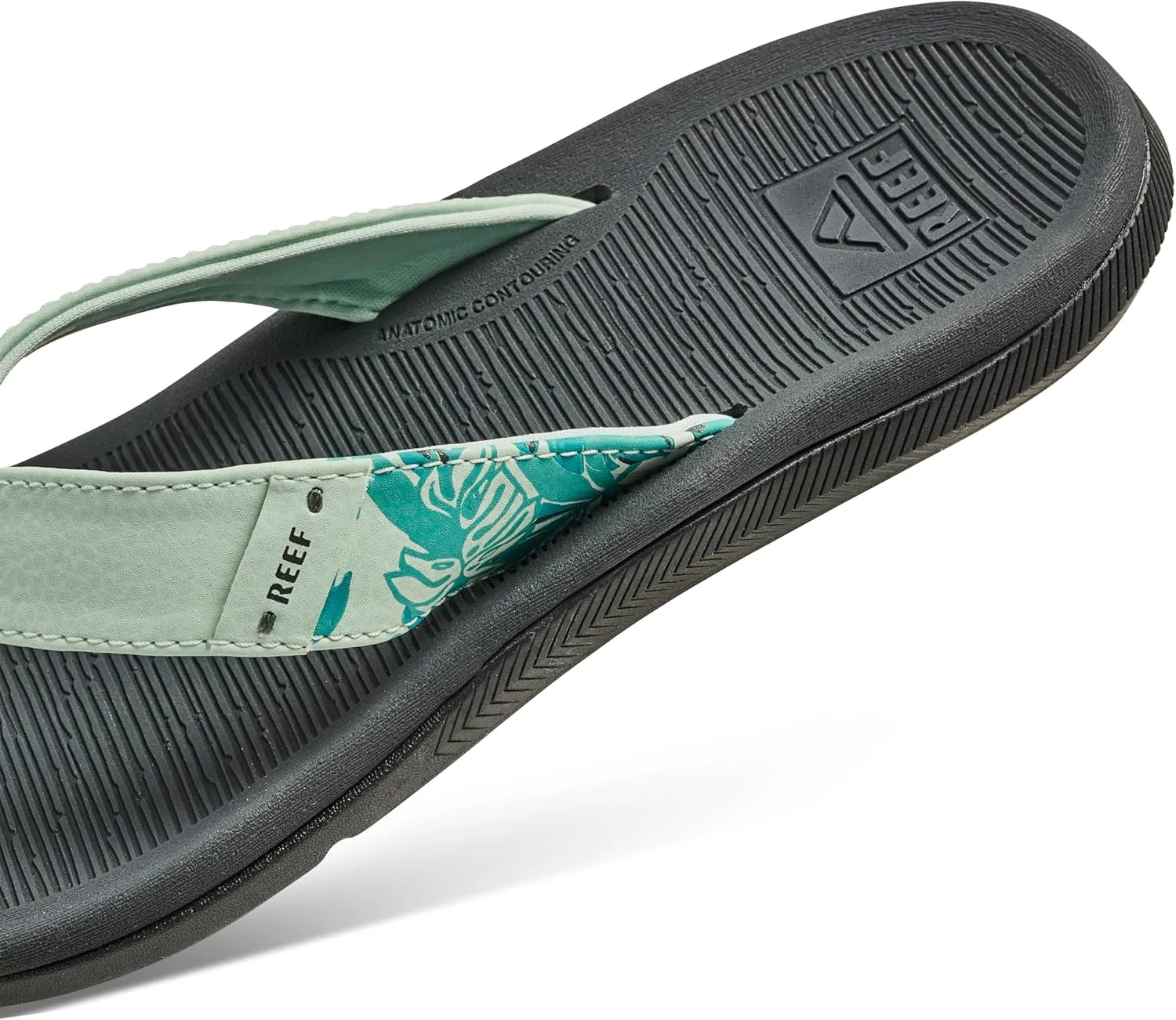 REEF Santa Ana Women's Flip Flop, Arch Support, Water Friendly, Non Marking Outsole