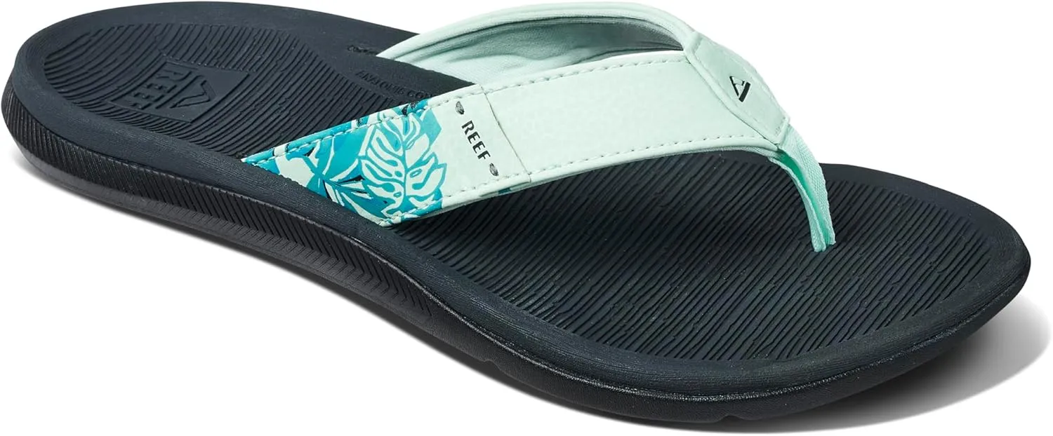 REEF Santa Ana Women's Flip Flop, Arch Support, Water Friendly, Non Marking Outsole