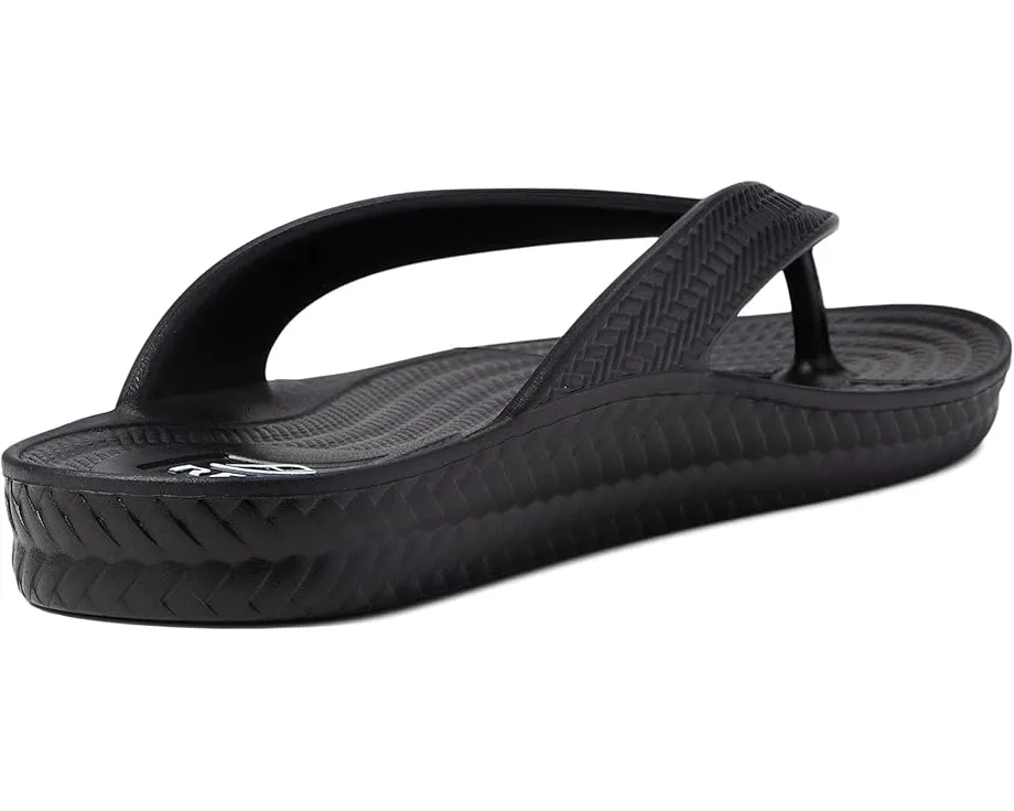 Reef Women's Water Court Black Flipflop Sandal
