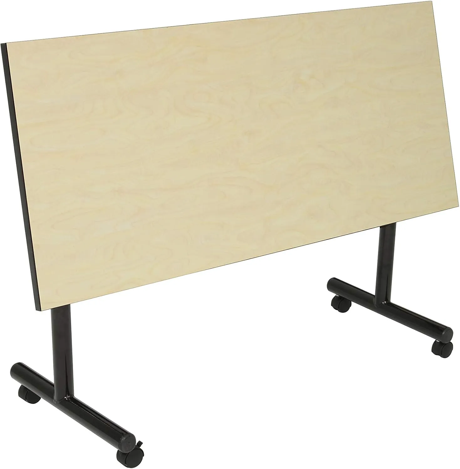 Regency Kobe 48 x 30 in. Flip-Top Training Nesting Table- Maple
