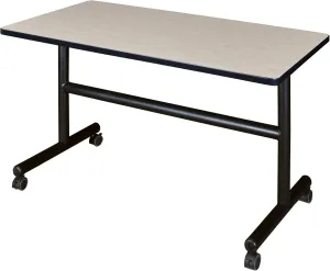 Regency Kobe 48 x 30 in. Flip-Top Training Nesting Table- Maple
