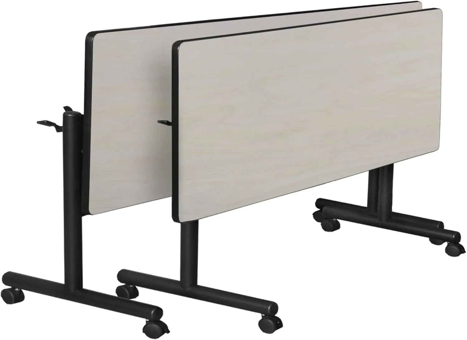 Regency Kobe 48 x 30 in. Flip-Top Training Nesting Table- Maple