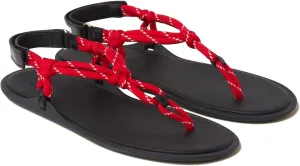 Rope Flip Flop Sandals for Women Adjustable T Strap Slip on Comfortable Thong Sandals Women Dressy