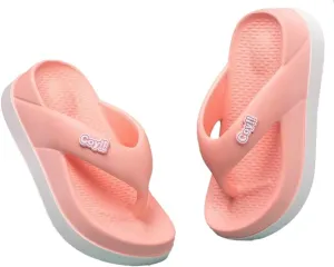 Rungion Womens Cute Flip Flops Slipper Comfort Walking Thong Sandals with Arch Support Slip On Indoor Outdoor for Summer Beach