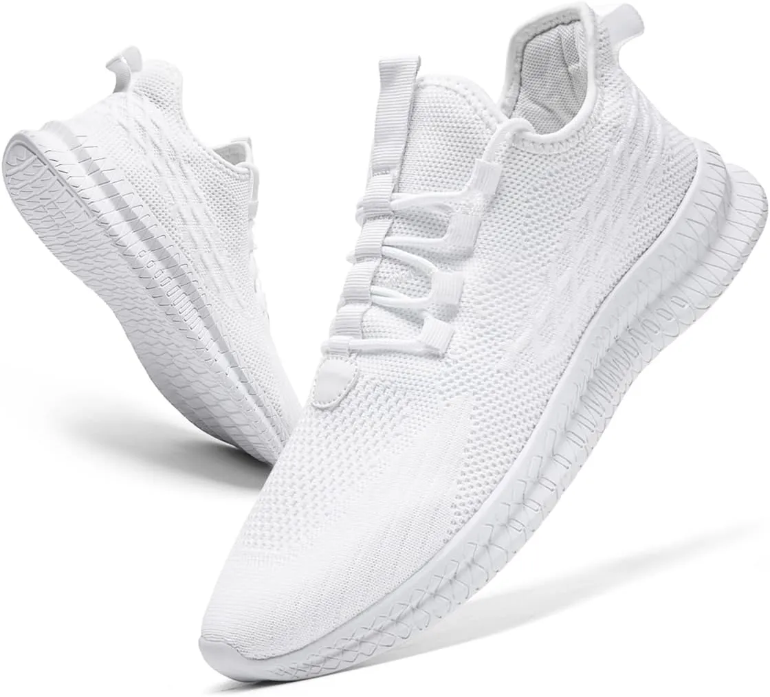 Running Shoes for Men Casual Slip on Tennis Shoes Fashion Sneaker Lightweight Breathable Gym Athletic Sports Walking Shoes