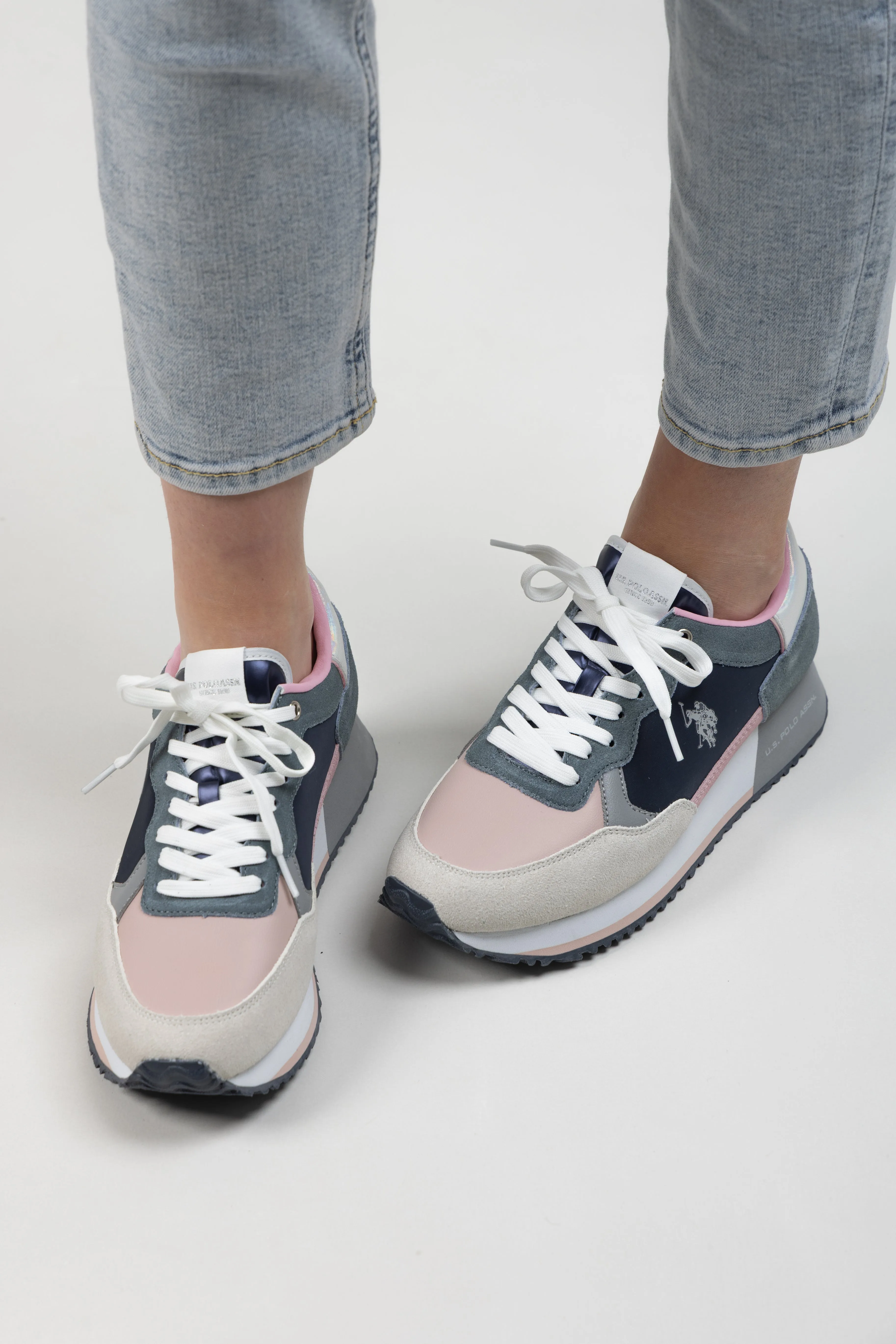 SACHA SNEAKER BLUE ROSE