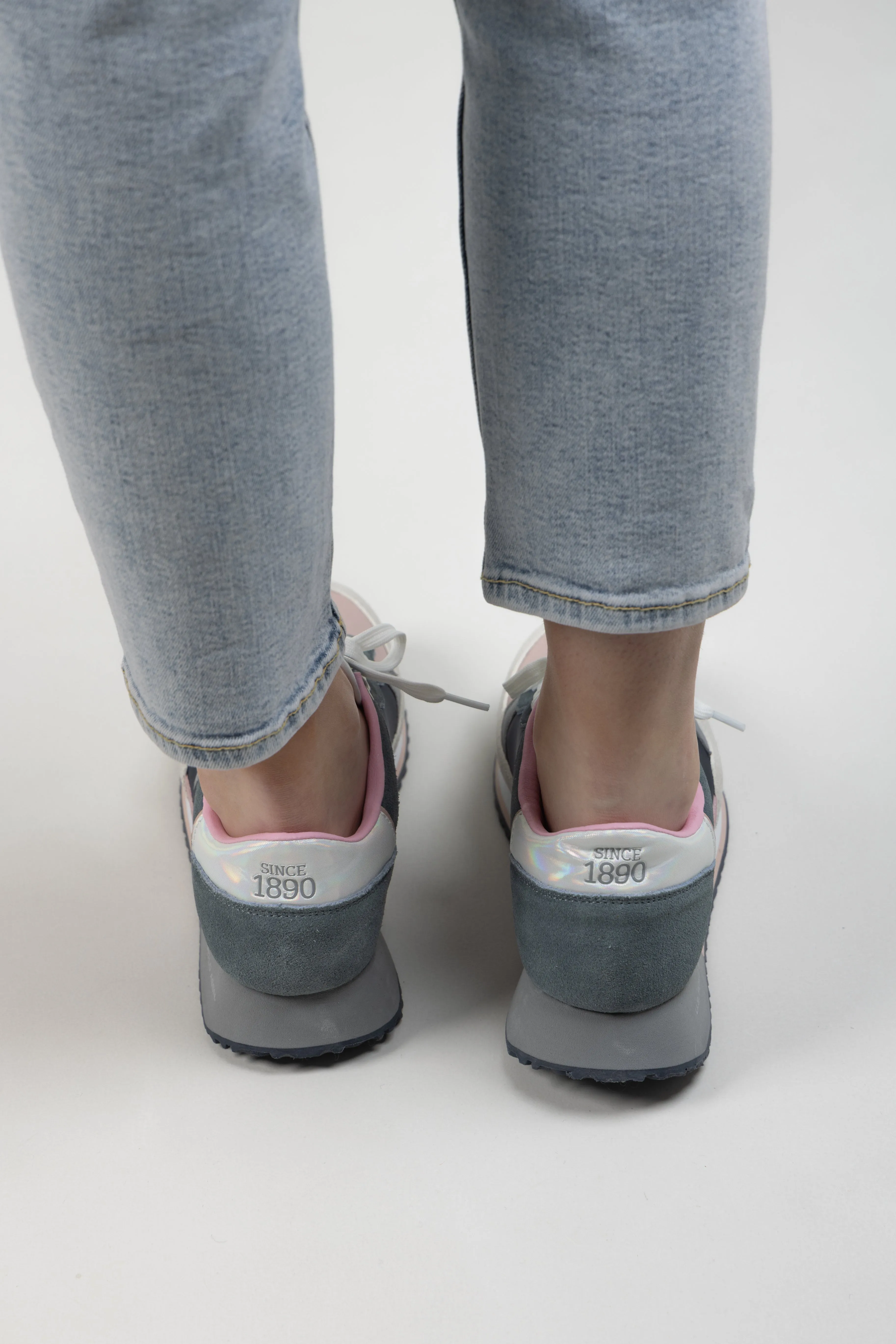 SACHA SNEAKER BLUE ROSE