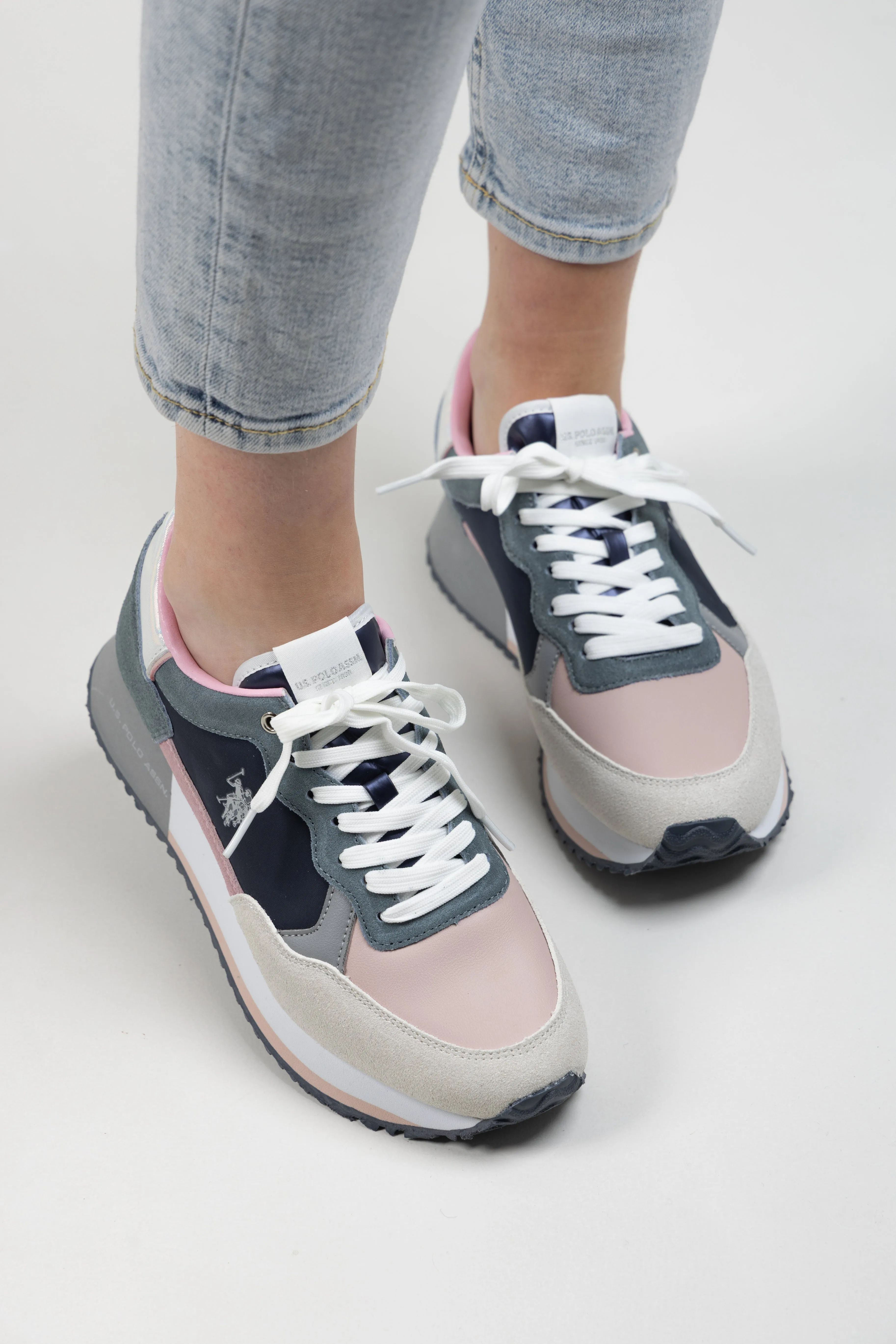 SACHA SNEAKER BLUE ROSE