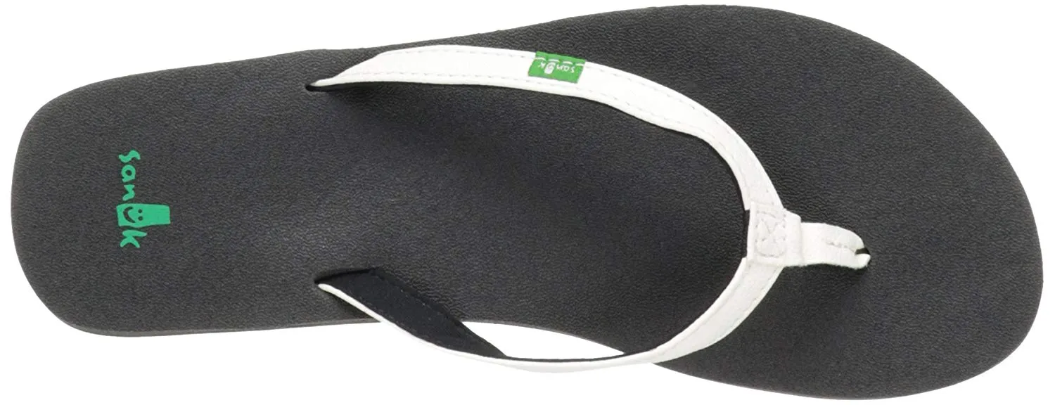 Sandal White Summer Women's Flip-Flop Customer endorsements Trackable Joy Yoga Sanuk