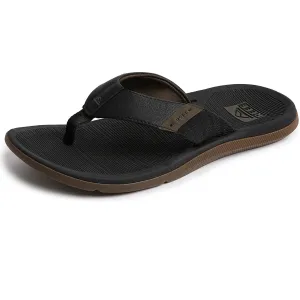 Santa Anna Men's Flip-Flop in Black by Reef