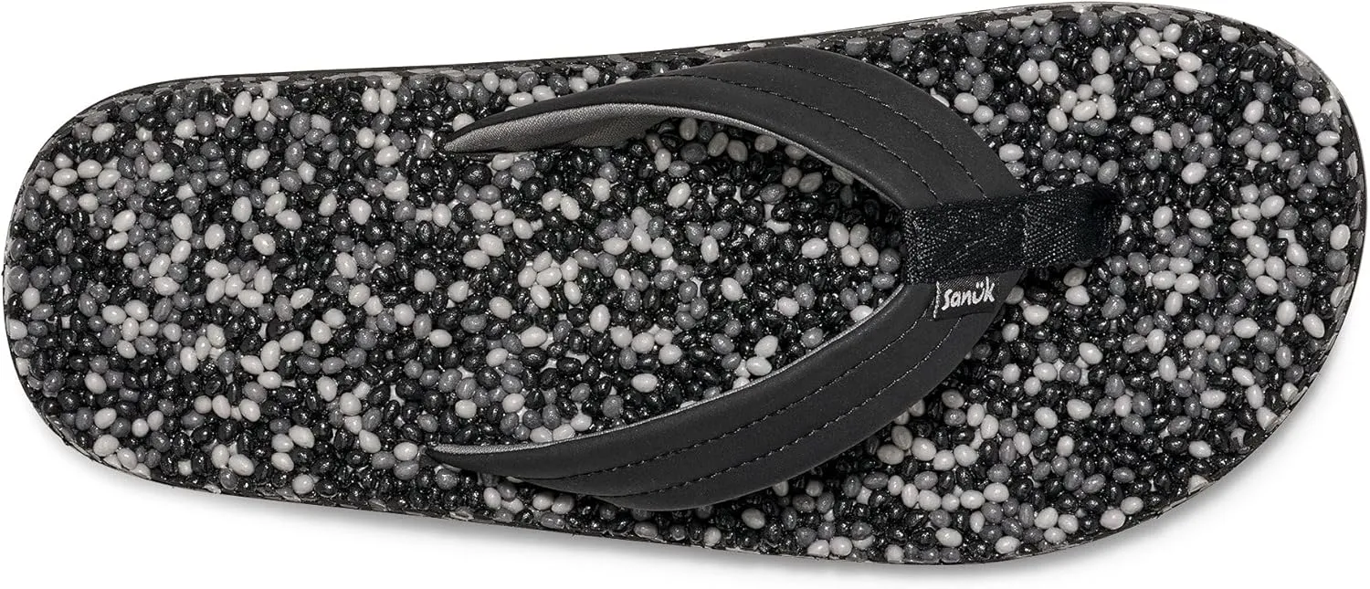 Sanuk Mens Bubblecush | Flip Flops for Men | Mens Sandals | Beach Sandals | Supportive & Lightweight | Comfort Footbed