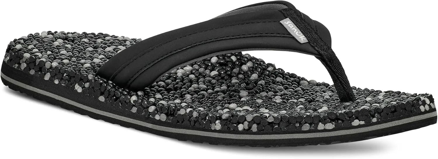 Sanuk Mens Bubblecush | Flip Flops for Men | Mens Sandals | Beach Sandals | Supportive & Lightweight | Comfort Footbed