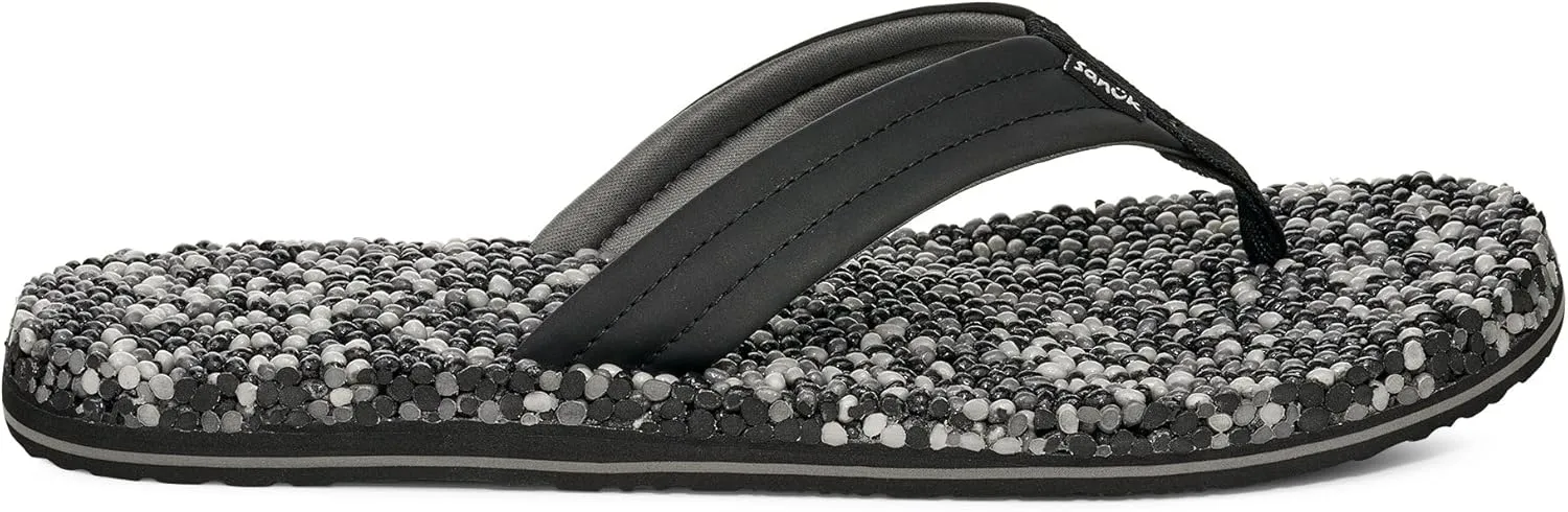 Sanuk Mens Bubblecush | Flip Flops for Men | Mens Sandals | Beach Sandals | Supportive & Lightweight | Comfort Footbed