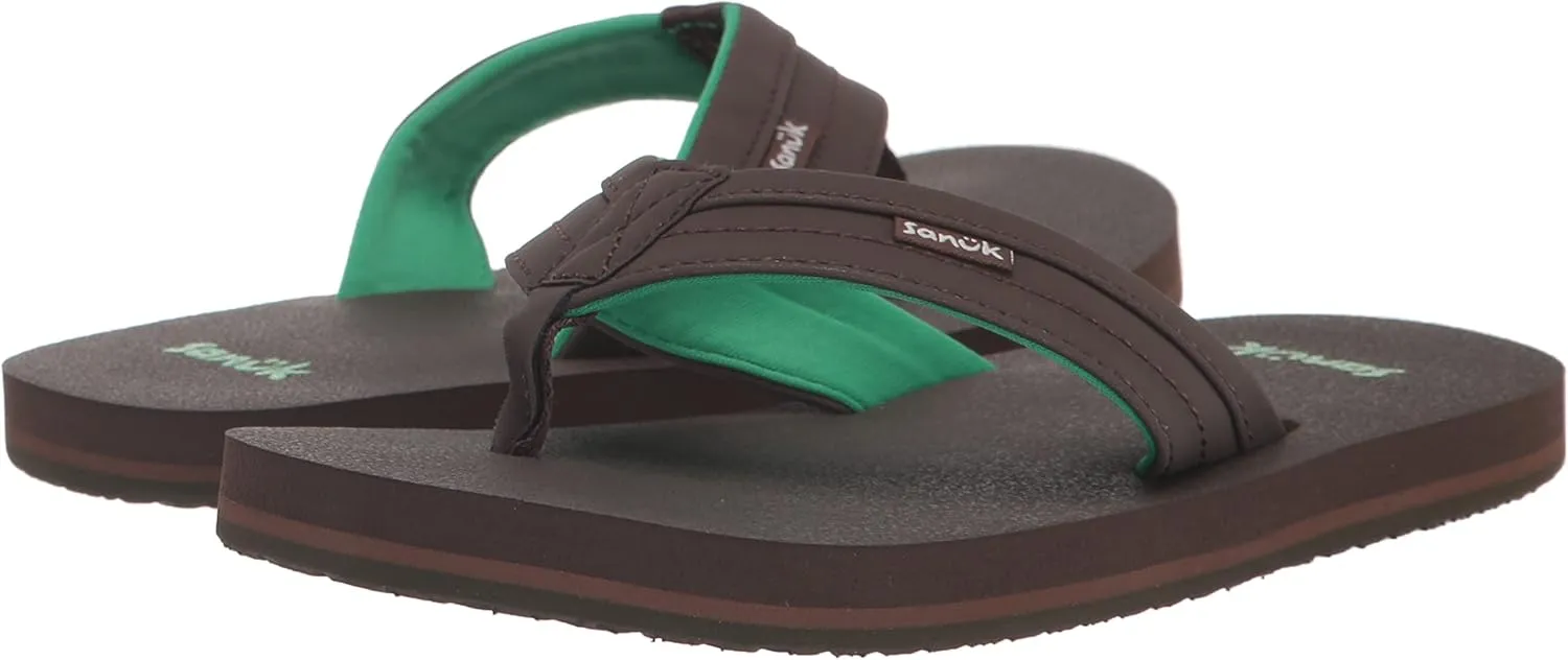 Sanuk Unisex-Child Ziggy Flip-Flop