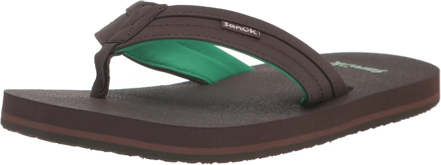 Sanuk Unisex-Child Ziggy Flip-Flop