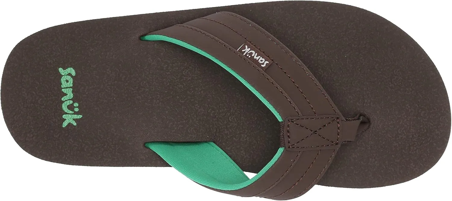 Sanuk Unisex-Child Ziggy Flip-Flop